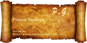 Posza Godiva névjegykártya